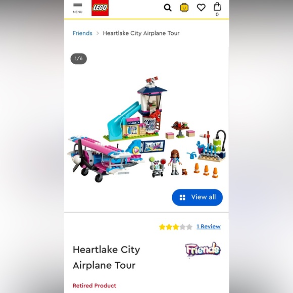 Lego Friends - RETIRED PRODUCT, Heartlake City Airplane Tour - Picture 6 of 7